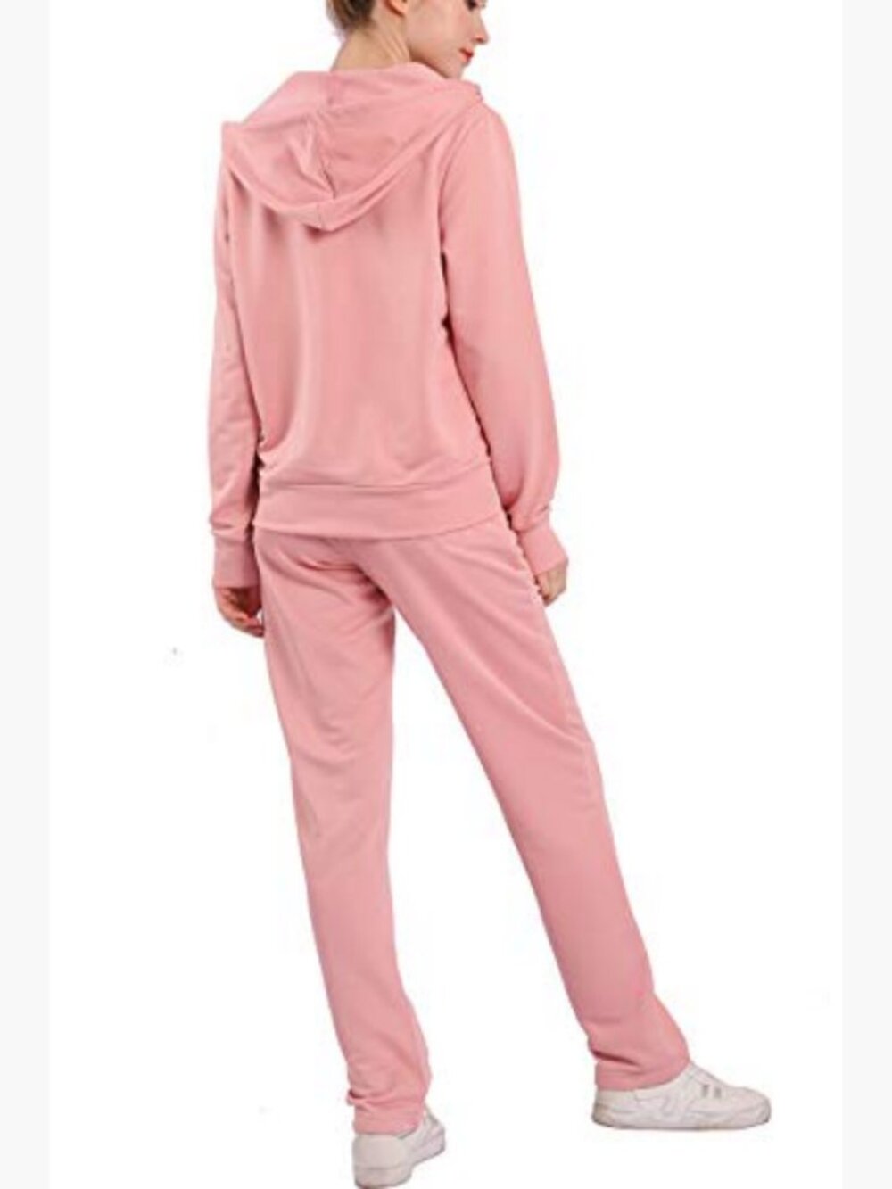 2 Piece Sweatsuit Set Women's Casual Tracksuit Jogging Hoodie